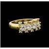 Image 1 : 14KT Yellow Gold 1.28 ctw Diamond Ring