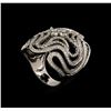 Image 4 : 14KT White Gold 1.62 ctw Diamond Ring