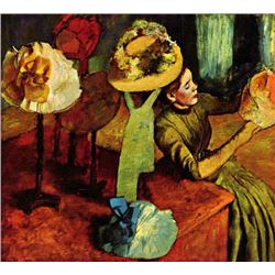 Edgar Degas - The Fashion Shop