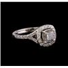 Image 1 : 1.23 ctw Diamond Ring - 14KT White Gold