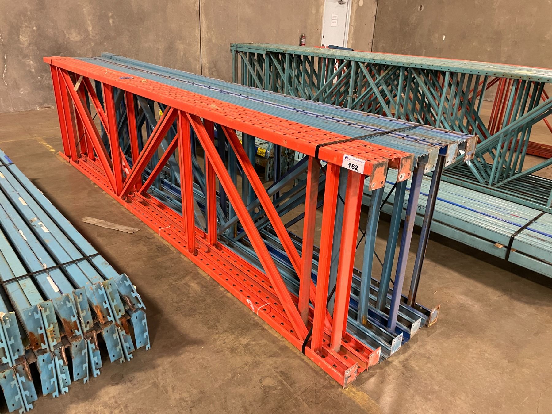 3 - ORANGE & 6 BLUE 14' X 42