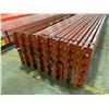 Image 2 : 30 - ORANGE REDIRACK 10' X 4" INDUSTRIAL PALLET RACKING CROSSBEAMS