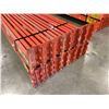 Image 2 : 29 - ORANGE REDIRACK 10' X 4" INDUSTRIAL PALLET RACKING CROSSBEAMS