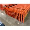 Image 2 : 30 - 4" X 12' ORANGE REDIRACK INDUSTRIAL CROSSBARS