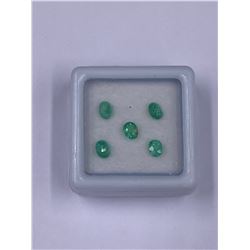 EMERALD 1.09CT, 4.2 X 3.3 TO 4.4 X 3.4MM, GREEN, CLARITY VS, OVAL SHAPE, LUSTER EXCELLENT, ORIGIN