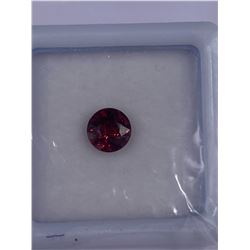 SPESSARTINE GARNET 1.08CT, 6 X 3.6MM, COLOR VIVID PINK, SHAPE BRILLIANT CUT (ROUND), CLARITY VSI,