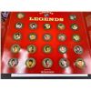 Image 2 : CANADIAN NHL LEGENDS OFFICIAL HALL OF FAME MEDALLION COLLECTION