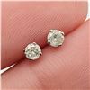 Image 2 : 14K  DIAMOND (0.21CT) EARRINGS