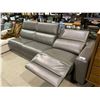 Image 2 : LEATHER PARTIAL ELECTRIC RECLINING SECTIONAL SOFA WITH ADJUSTABLE HEADRESTS