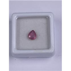 VIVID PINK SAPPHIRE 1.11CT, 7.0 X 6.0 X 3.2MM, COLOR VIVID PINK, SHAPE PEAR, CLARITY VS, LUSTER
