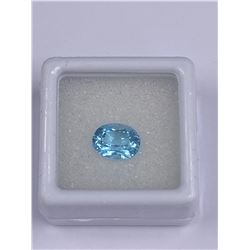 EXCEPTIONAL BLUE TOPAZ 2.40CT, 9.00 X 7.00MM, COLOR BABY BLUE, OVAL SHAPE, CLARITY EYE CLEAN,