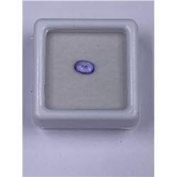 SUPERB TANZANITE 0.50CT 6.0 X 4.0 X 2.8MM, COLOR VIOLET BLUE, SHAPE OVAL, CLARITY VVS-IF, LUSTER