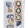 Image 1 : 6 GEMSTONE BRACELETS AND 6 GEMSTONE PENDANTS