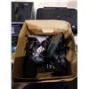 Image 2 : APPROX 11 NORTEL PHONES & BOX OF CORDS, PARTS, ETC (SET DEC ITEMS)