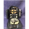 Image 2 : PICNIC BACKPACK WITH DRINKWARE, PLATES, CUTTING BOARD AND CUTLERY