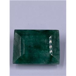 QUALITY ROUGH MINERAL POLISHED EMERALD 108.35 - 21.67G, 34 X 25 X 15MM, BRAZIL