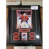 Image 3 : FRAMED & SIGNED WITH COA PHOTO OF CAREY PRICE WITH UPPER DECK HOCKEY CARD