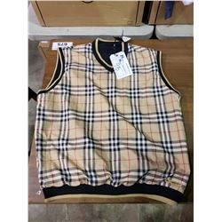 NEW WITH TAGS REVERSIBLE BURBERRY GOLF VEST
