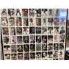 Image 3 : FRAMED UNCUT SHEET OF HOCKEY CARDS BRAND ULTIMATE TRADING CARD COPANY