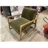 Image 2 : MODERN DESIGNER GREEN ARMCHAIR