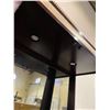 Image 2 : MIRROR BACK DISPLAY UNIT WITH 2 INNER POT LIGHTS (NO DOORS)