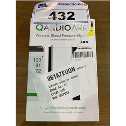 QARDIO ARM WIRELESS BLOOD PRESSURE MONITOR