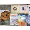Image 2 : ASSORTED BOOKS, WOODEN TRAY & BLOCKS (SET DEC ITEMS)