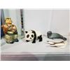 Image 2 : ASSORTED FIGURINES & GLASSWARE