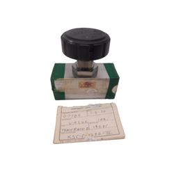 NASA APOLLO MANUAL VALVE (SATURN)