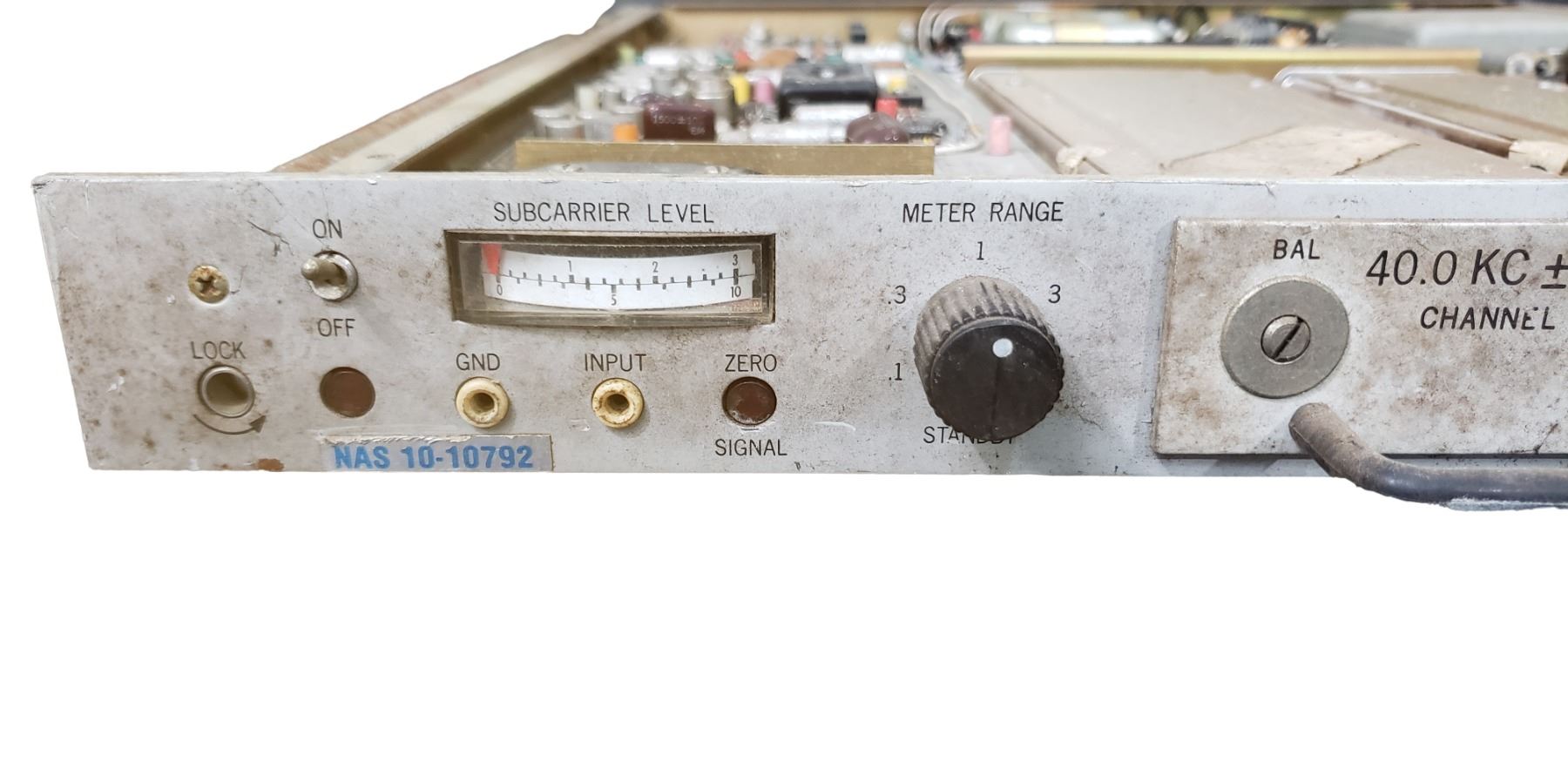 NASA APOLLO TELEMETRY PANEL