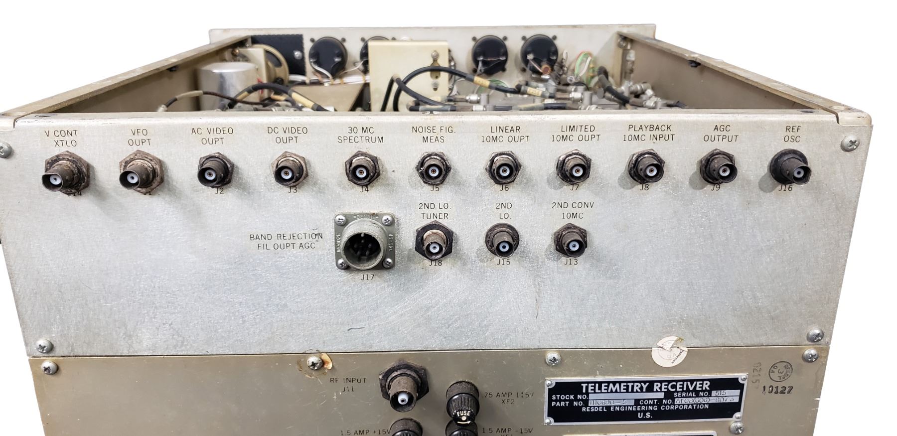 NASA APOLLO TELEMETRY RECEIVER