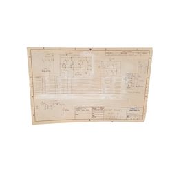 NASA APOLLO BLUEPRINT SCHEMATIC