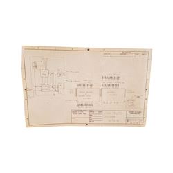 NASA APOLLO BLUEPRINT SCHEMATIC