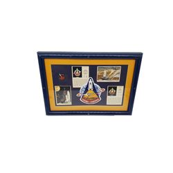 NASA SHUTTLE SPACESHOTS PATCH AND PIN