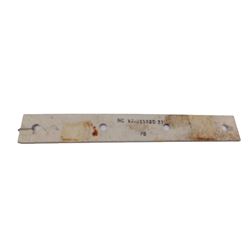 NASA FLOWN SHUTTLE SUPPORT PLATE