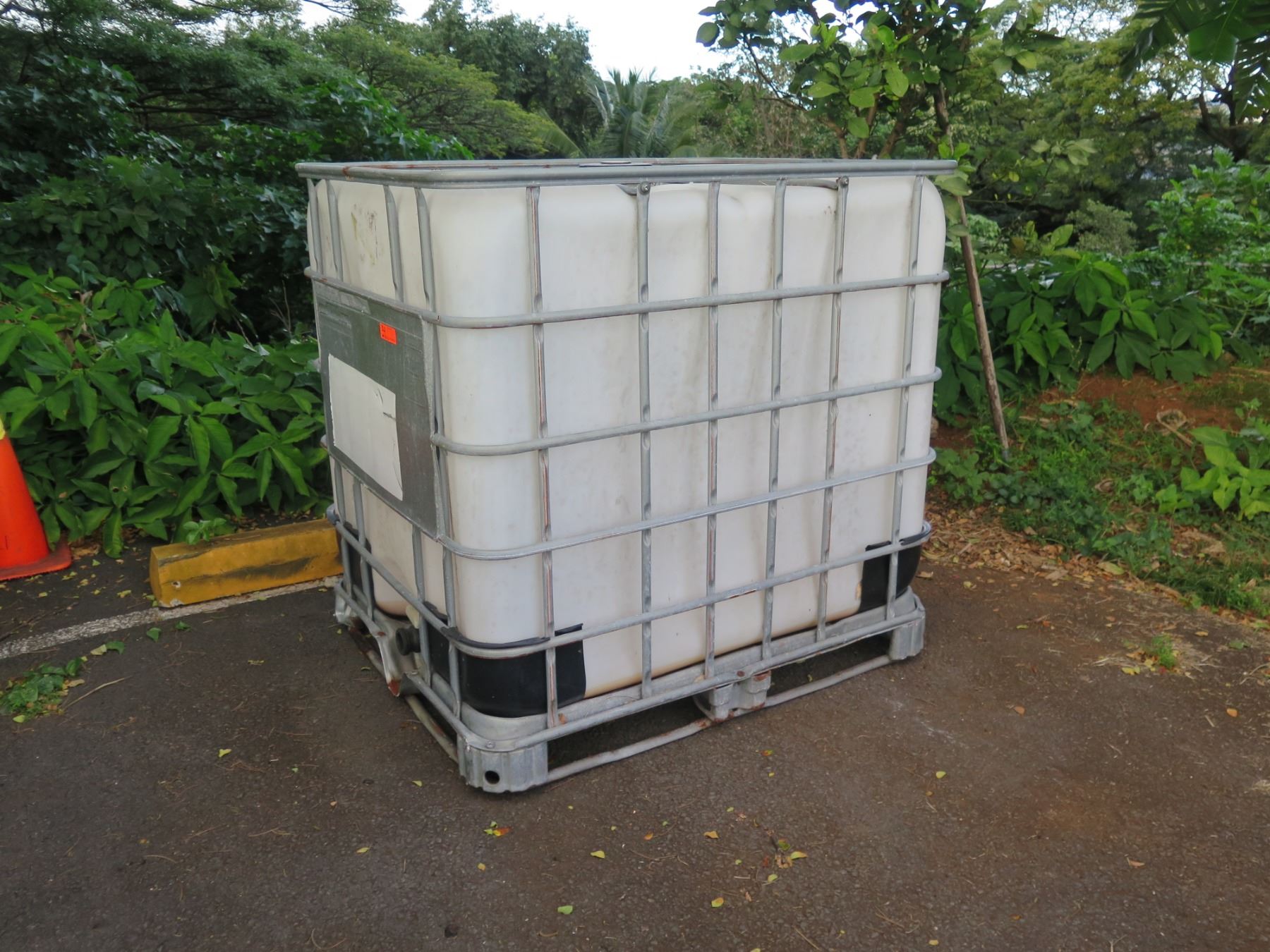 Schutz C50 Plastic Water Transport Container in Metal Cage 1650 kg Max