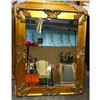 Image 2 : Florentine Style Ornate Gold Gilt Wooden Beveled Mirror