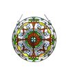 Image 2 : Victorian Tiffany Style Stained Glass Window Panel