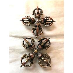 Pair of Oriental Decorative Throwing Stars, Weapons