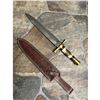 Image 3 : Custom Damascus Steel Stag Horn Hunting Dagger Knife