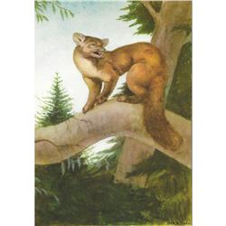 1920's Marten Color Lithograph Print