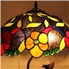 Image 3 : Colorful Stained Art Glass Table Lamp