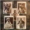 Image 1 : Group of Native American Indian Sepia Tone Photo Prints