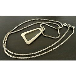 Rare Vintage French Designer GIVENCHY Abstract Style Pendant Necklace