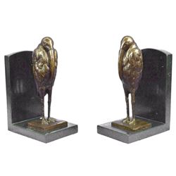 After Dali, Pelican Bronze Book Ends, Sculptures