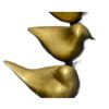 Image 5 : Birds On A Branch Signed Bronze Sculpture