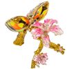 Image 4 : Enamel & Crystal Butterfly Trinket Jewel Box