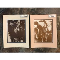 Famous Early 20th Century Aviators, Lindbergh & Earhart Sepia Tone Photo Prints