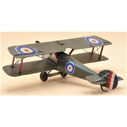 1940 Spitfire Monoplane Metal Model Aircraft, Plane Decor