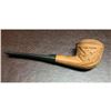 Image 3 : Hand-carved Wood Masonic Smoking Pipe
